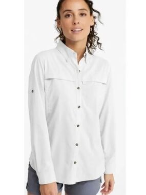 L.L. Bean Tropicwear Sun Shirt Women's XS